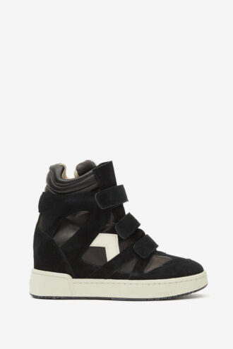 Im3 High-Top Leather Wedge Sneakers Im3 High-Top Leather Wedge Sneakers