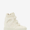 Im3 High-Top Leather Wedge Sneakers