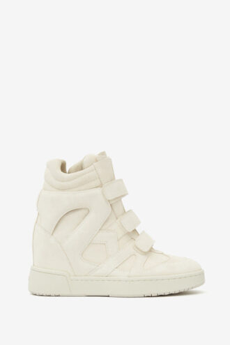Im3 High-Top Leather Wedge Sneakers Im3 High-Top Leather Wedge Sneakers