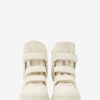 Im3 High-Top Leather Wedge Sneakers