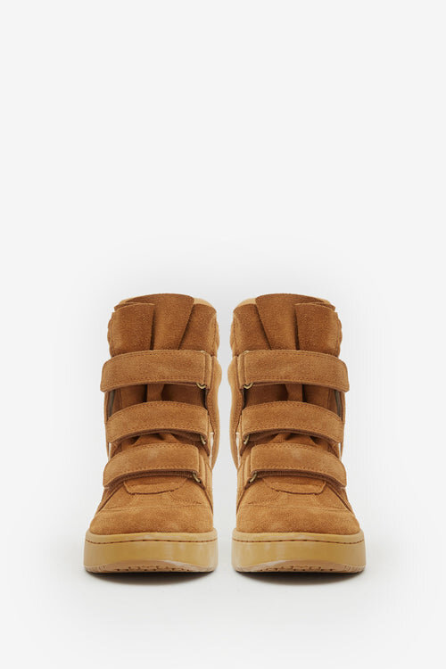 Im3 High-Top Leather Wedge Sneakers Im3 High-Top Leather Wedge Sneakers