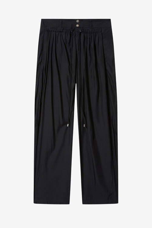 Inaya Wide-Leg Layered Waistband Pants Inaya Wide-Leg Layered Waistband Pants