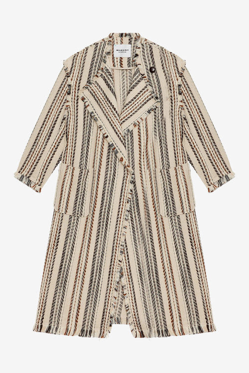 Inita Long Striped Coat Inita Long Striped Coat