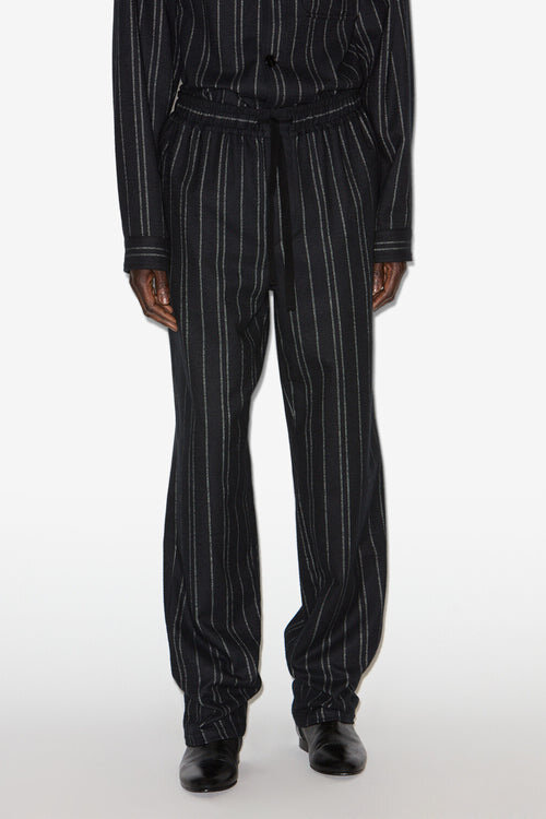 Isaki Striped Cotton Pants Isaki Striped Cotton Pants