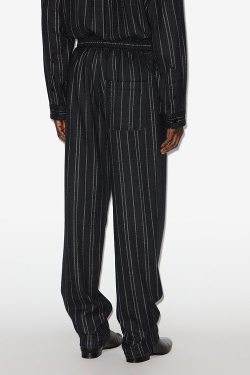 Isaki Striped Cotton Pants Isaki Striped Cotton Pants