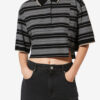 Isalyne Striped Cotton Piqué Polo Shirt Isalyne Striped Cotton Piqué Polo Shirt
