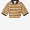 Isalyne Striped Cotton Piqué Polo Shirt Isalyne Striped Cotton Piqué Polo Shirt