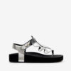 Isela Flat Leather Sandals Isela Flat Leather Sandals