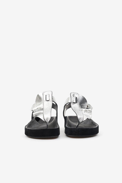 Isela Flat Leather Sandals Isela Flat Leather Sandals