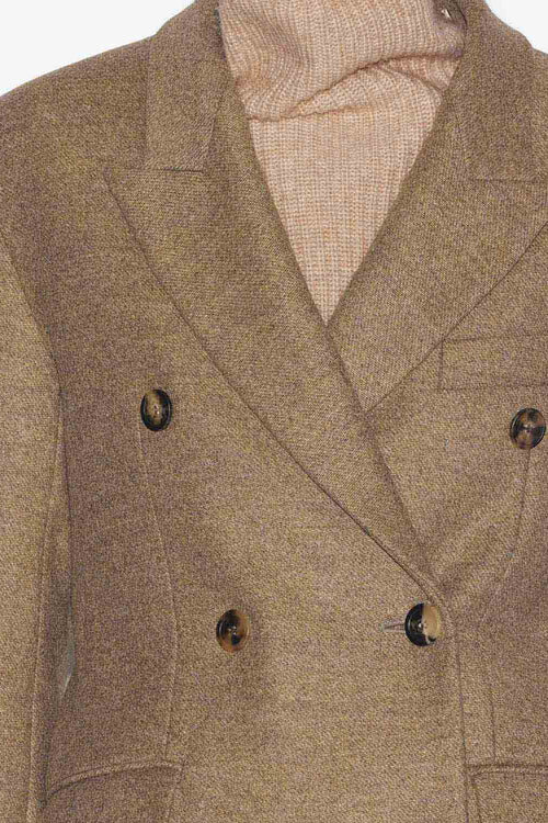 Isidora Flecked Wool Coat Isidora Flecked Wool Coat