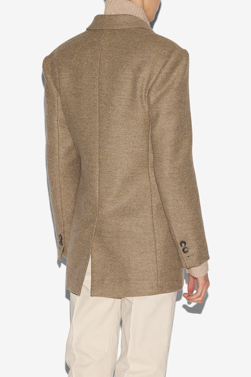 Isidora Flecked Wool Coat Isidora Flecked Wool Coat