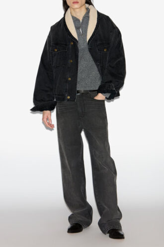 Jackson Denim and Faux Fur Jacket Jackson Denim and Faux Fur Jacket