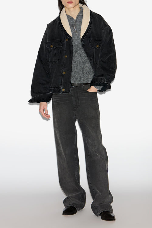 Jackson Denim and Faux Fur Jacket Jackson Denim and Faux Fur Jacket