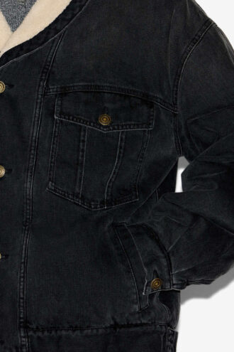 Jackson Denim and Faux Fur Jacket Jackson Denim and Faux Fur Jacket