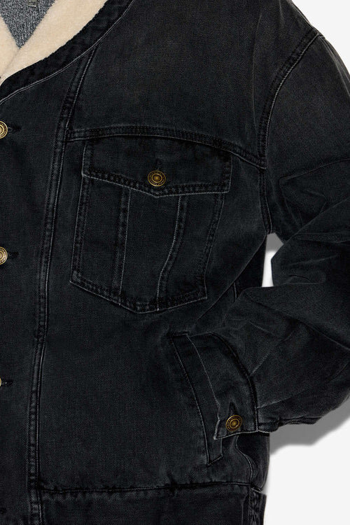 Jackson Denim and Faux Fur Jacket Jackson Denim and Faux Fur Jacket