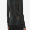 Jadia Lurex Stand-Up Collar Top Jadia Lurex Stand-Up Collar Top
