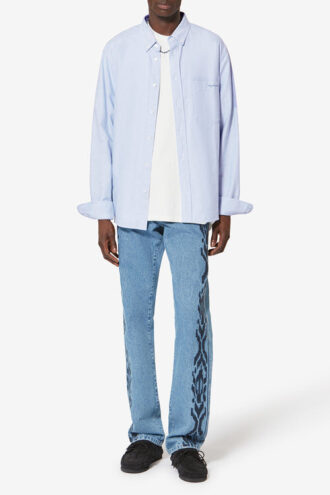 Jasolo Cotton Oxford Shirt