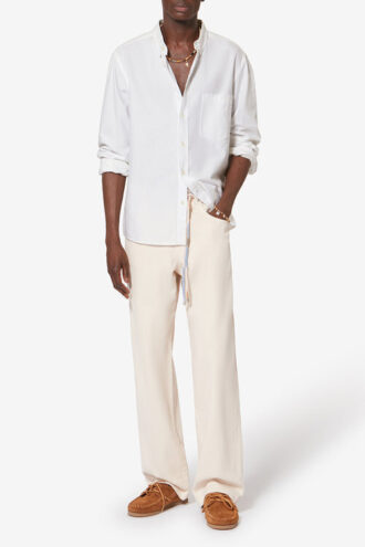 Jasolo Cotton Oxford Shirt