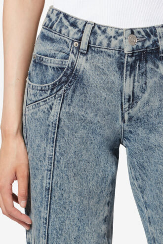 Jaylis Washed Denim Bootcut Jeans Jaylis Washed Denim Bootcut Jeans