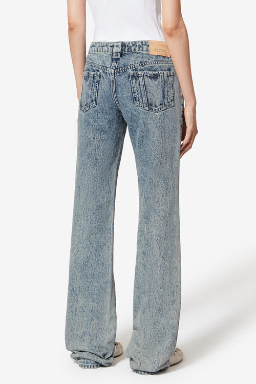 Jaylis Washed Denim Bootcut Jeans Jaylis Washed Denim Bootcut Jeans