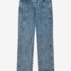 Jaylis Washed Denim Bootcut Jeans Jaylis Washed Denim Bootcut Jeans