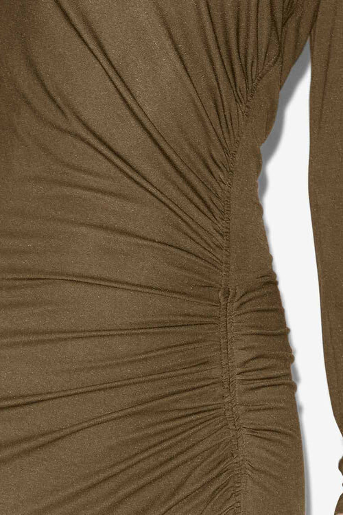 Jelina Long Draped Jersey Dress Jelina Long Draped Jersey Dress