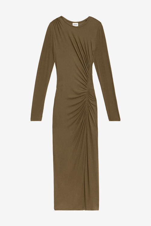 Jelina Long Draped Jersey Dress Jelina Long Draped Jersey Dress