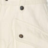 Jemmy Workwear Style Shorts in Plain-Colored Cotton Jemmy Workwear Style Shorts in Plain-Colored Cotton