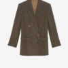 Jevima Striped Wool Suit Jacket Jevima Striped Wool Suit Jacket