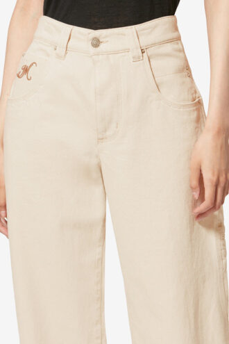 Jeyda Topstitched Denim Jeans Jeyda Topstitched Denim Jeans