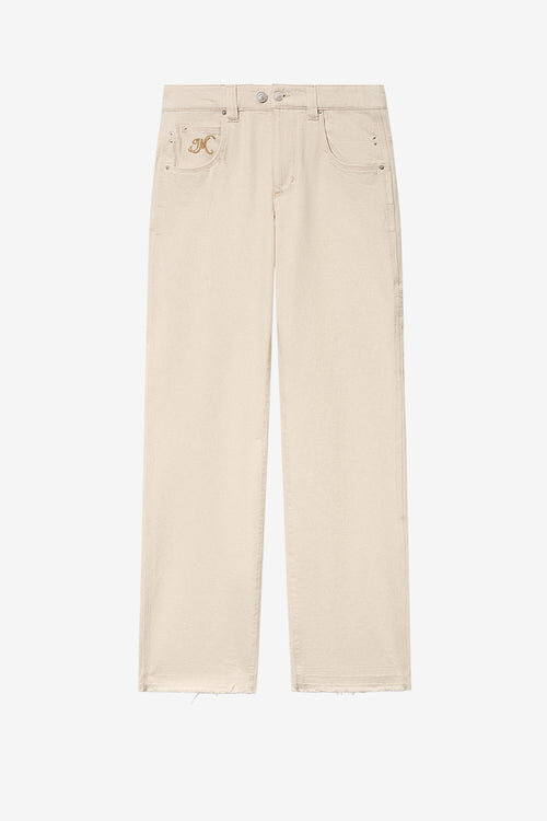 Jeyda Topstitched Denim Jeans Jeyda Topstitched Denim Jeans