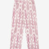 Joanny Loose Fit Denim Ikat Print Jeans