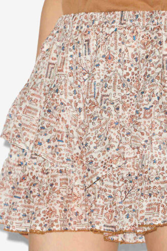 Jocadia Frilly Printed Cotton Shorts