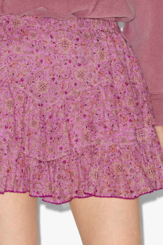 Jocadia Frilly Printed Cotton Shorts
