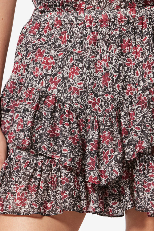 Jocadia Printed Organic Cotton Voile Shorts Jocadia Printed Organic Cotton Voile Shorts