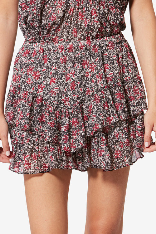 Jocadia Printed Organic Cotton Voile Shorts Jocadia Printed Organic Cotton Voile Shorts