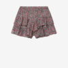 Jocadia Printed Organic Cotton Voile Shorts Jocadia Printed Organic Cotton Voile Shorts