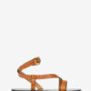 Jopee Flat Studded Leather Sandals