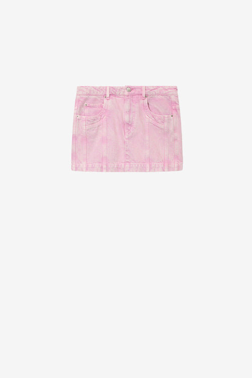 Juana Short Faded Denim Skirt Juana Short Faded Denim Skirt