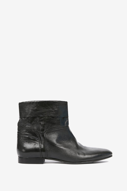 Juoza Flat Patent Leather Boots Juoza Flat Patent Leather Boots