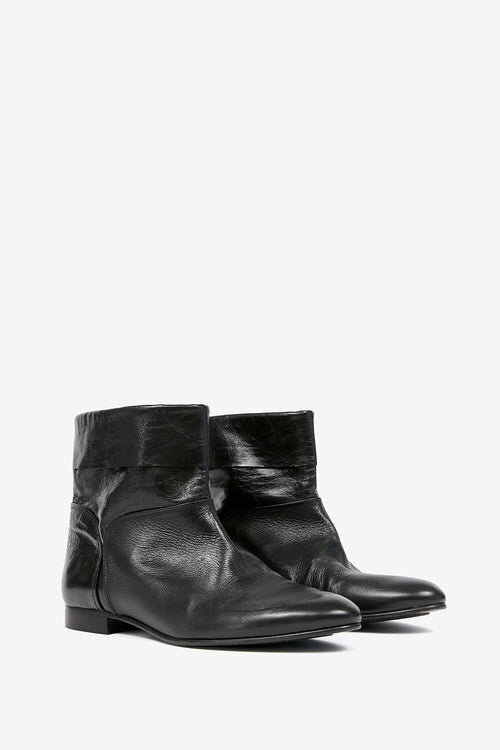 Juoza Flat Patent Leather Boots Juoza Flat Patent Leather Boots