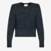 Kalo Sweater in Plain-Colored Fluffy Knit Kalo Sweater in Plain-Colored Fluffy Knit