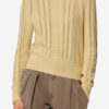 Kalyn Openwork Cotton Blend Sweater Kalyn Openwork Cotton Blend Sweater