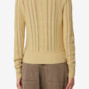 Kalyn Openwork Cotton Blend Sweater Kalyn Openwork Cotton Blend Sweater