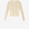 Kalyn Openwork Cotton Blend Sweater Kalyn Openwork Cotton Blend Sweater