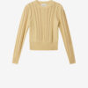 Kalyn Openwork Cotton Blend Sweater Kalyn Openwork Cotton Blend Sweater
