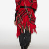 Kamilo Plaid Print Poncho Kamilo Plaid Print Poncho