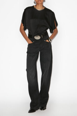 Karlita Satin Top
