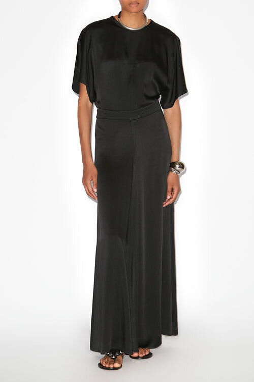 Kayana Long Satin Skirt Kayana Long Satin Skirt