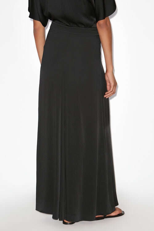 Kayana Long Satin Skirt Kayana Long Satin Skirt